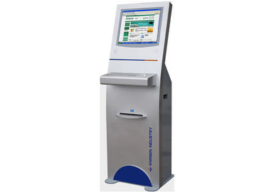 Chiosco di informazioni LCD del touch screen del contrassegno di Digital della tastiera del metallo per la stazione ferroviaria