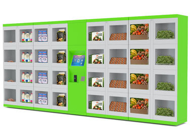 Porte differenti automatizzate di dimensione degli armadi di vendita dell'alimento del frigorifero per la via/istituto universitario/aeroporto