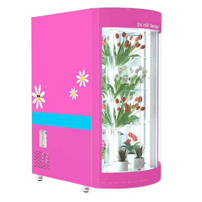 Distributore automatico del fiore di Winnsen di self service a 18,5 pollici con refrigerazione e l'umidificatore