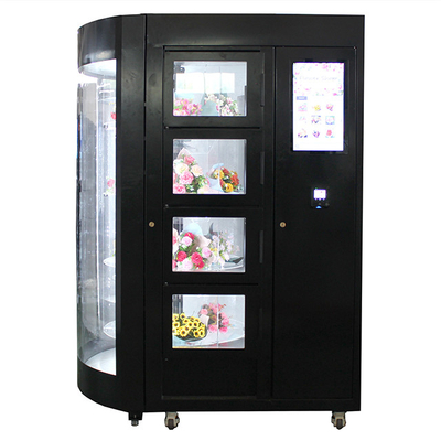 Distributore automatico elegante del fiore di progettazione di SDK con il dispositivo di raffreddamento ed umidificatore a 19 pollici
