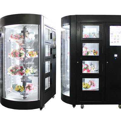 Distributore automatico elegante del fiore di progettazione di SDK con il dispositivo di raffreddamento ed umidificatore a 19 pollici