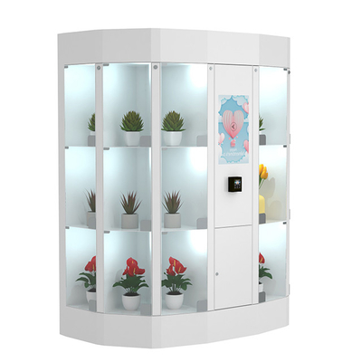 Fiore a 22 pollici del touch screen che vende armadio con il sistema di raffreddamento del frigorifero