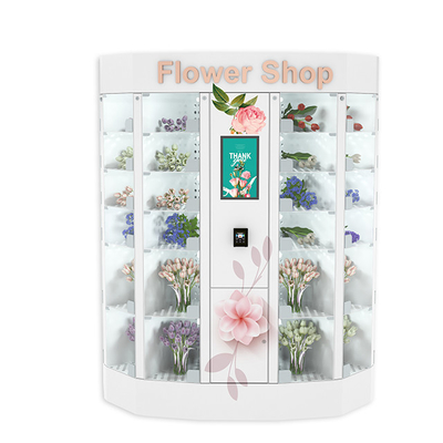 Fiorista all'aperto automatico Vending Locker del fiore 24 ore con 48 Windows