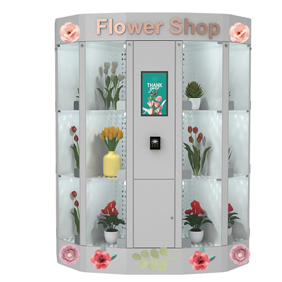 Flora Vending Machine/fiori su misura lega il distributore automatico a 18,5 pollici