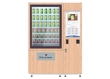 Il distributore automatico avanzato dell'insalata di salute con il sistema dell'ascensore ed il telecomando funzionano