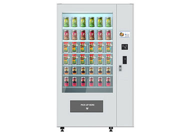 Distributore automatico dell'insalata di nutrizione della frutta con funzione di pubblicità/di raffreddamento