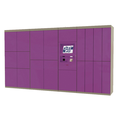 Self Pick Up Smart Parcel Locker Barcode Scanner PIN Code Accesso per la sicurezza della consegna