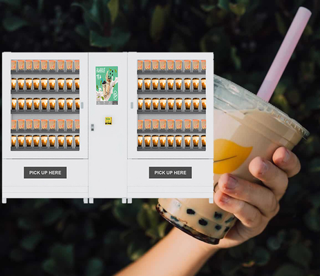 Macchine vendite di caffè a sfondo LCD con pagamento