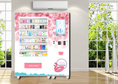 Mini distributore automatico del mercato del profumo dei prodotti degli smalti cosmetici dei gioielli con il pagamento di Digital in aeroporto