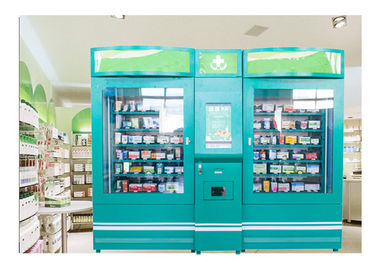 Distributori automatici della farmacia da vendere le droghe della medicina con lo schermo degli annunci