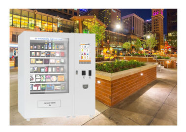 Distributore automatico della bevanda dell'acqua del caffè dello spuntino con il touch screen di pubblicità