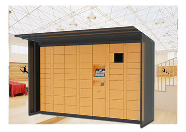 Posizioni automatiche dell'armadio del pacchetto della posta, armadi elettronici del pacchetto di consegna della cassetta delle lettere con il riparo