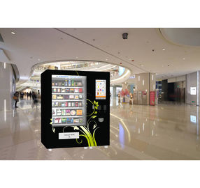 Distributore automatico del mercato dei biscotti dei biscotti mini con il grande touch screen dei canali regolabili
