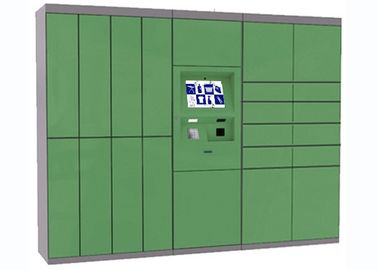 L'armadio intelligente verde della lavanderia con opzione della macchina fotografica della sicurezza, l'operazione semplice e dirigono