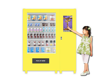 Distributore automatico automatico dell'alimento dei bigné degli spuntini, mini armadi di vendita del mercato di auto