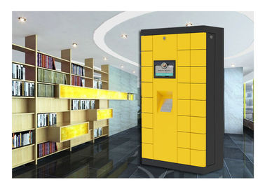 Armadi automatici elettronici di immagazzinamento negli armadi di bagagli delle biblioteche con il grande touch screen