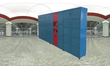 Armadi pubblici dell'aeroporto della stazione ferroviaria di stoccaggio della scuola del metallo con la carta di credito delle serrature di Smart Access