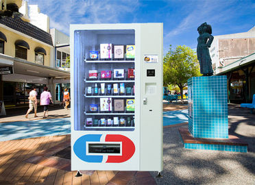 Mini distributore automatico del libro freddo cosmetico adulto della bevanda con l'elevatore per il sottopassaggio
