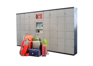 Armadi locativi automatizzati aeroporto di immagazzinamento nei bagagli della spiaggia di alta qualità con il carico del telefono e porta aperta a distanza