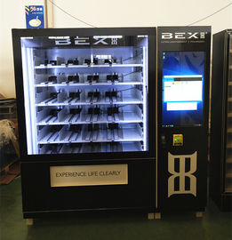 Distributore automatico refrigerato azionato contanti del formaggio del succo della soda del latte del vino della birra della bevanda con il grande schermo ed il telecomando
