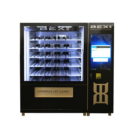 Distributore automatico elettronico azionato del mercato dei prodotti di bellezza della carta di credito mini con il sistema telecomandato per pubblico