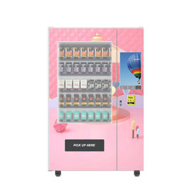 Distributore automatico elettronico azionato del mercato dei prodotti di bellezza della carta di credito mini con il sistema telecomandato per pubblico
