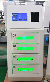Chioschi multipli della stazione di carico di USB della stazione di carico del telefono cellulare del sistema a gettoni di MCU con 4 armadi