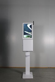 Erogatore automatico del sapone con l'esposizione digitale di pubblicità dell'affissione a cristalli liquidi del contrassegno