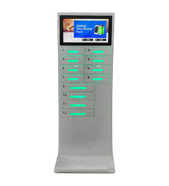 Distributore automatico di carico del kisok della stazione della torre del telefono cellulare del dispositivo mobile con luce UV
