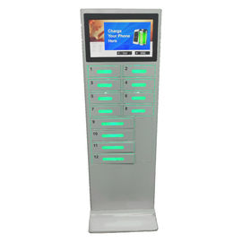 Distributore automatico di carico del kisok della stazione della torre del telefono cellulare del dispositivo mobile con luce UV