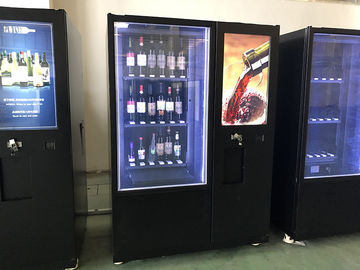 Distributore automatico della bottiglia del champagne della birra del vino spumante di Commerical Mini Mart dell'ingresso dell'hotel con il Manica regolabile innovatore