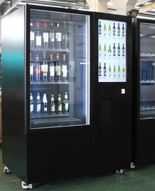 Distributore automatico della bottiglia del champagne della birra del vino spumante di Commerical Mini Mart dell'ingresso dell'hotel con il Manica regolabile innovatore