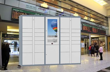 Dimensione personalizzabile della porta di pagamento i bagagli di immagazzinamento in del touch screen locativo Cashless dell'armadio