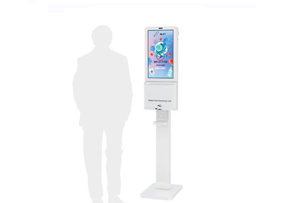 Contrassegno LCD di Digital dell'erogatore 21,5 automatici del prodotto disinfettante della mano del luogo pubblico