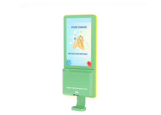 Erogatore automatico del prodotto disinfettante della mano della prova di temperatura di Touchless