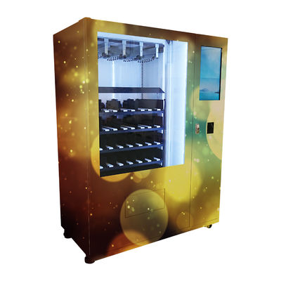 Distributore automatico refrigerato dello spuntino della frutta del panino del latte per il metodo di pagamento di Non tocco della stazione ferroviaria del centro commerciale