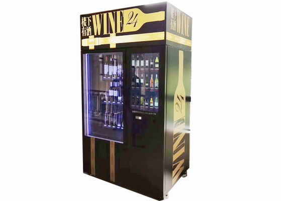Distributore automatico su ordinazione di Champagne del vino di elettronica dell'ascensore con 22/32 di touch screen