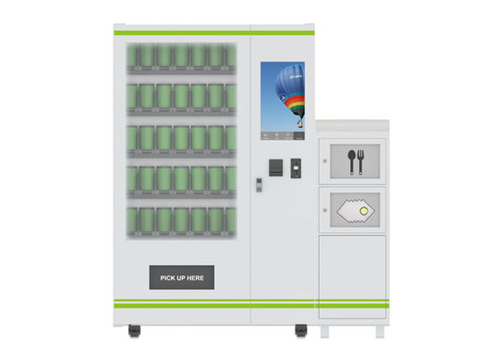 Distributore automatico nazionale dell'insalata e dell'alimento istantaneo con il sistema di raffreddamento, personalizzazione