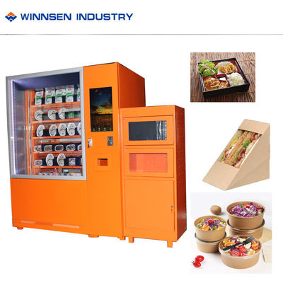 Sistema di gestione telecomandato del distributore automatico di Mini Mart Ready Eat Hot Food