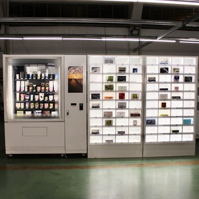 Distributore automatico del chiosco degli strumenti dei cappucci dei prodotti di sicurezza con il sistema del gancio dell'elevatore