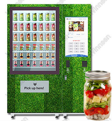 7&quot; OEM del distributore automatico dell'insalata della carta di credito del touch screen