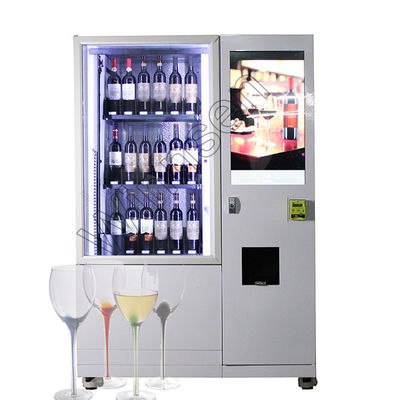 Multi distributore automatico astuto del vino di lingua con l'elevatore del frigorifero