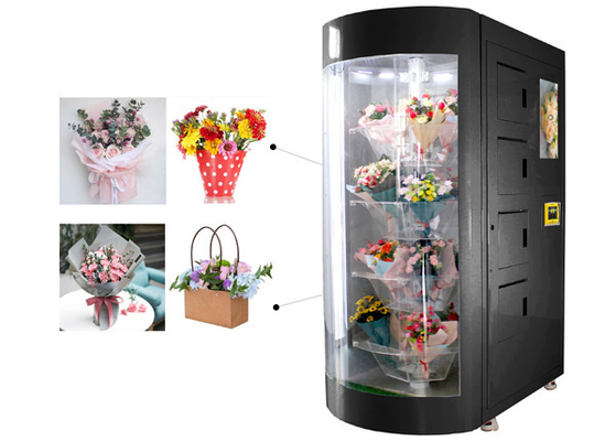 Distributore automatico automatizzato del mazzo del fiore fresco con l'umidificatore