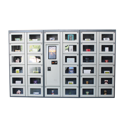 Smart Book Vending Locker Parcel Machine con touch screen per libreria di librerie self service