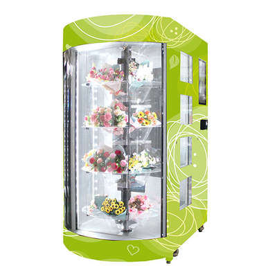 Finestra trasparente automatizzata di self service della macchina di Rose Fresh Flower Vending Locker