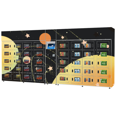Centro commerciale dell'armadio LED dell'armadio frigorifero di acquisto del mercato facendo uso di Smart