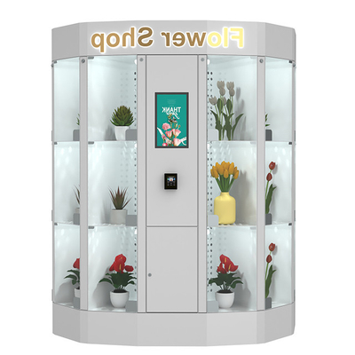 Fiorista all'aperto automatico Vending Locker del fiore 24 ore con 48 Windows