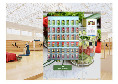 Distributore automatico nazionale dell'insalata e dell'alimento istantaneo con il sistema di raffreddamento, personalizzazione