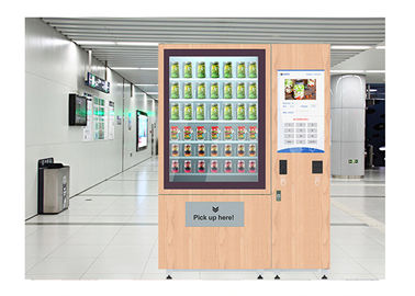 Distributore automatico dell'ortaggio da frutto dell'insalata di accesso alla rete con il touch screen a 32 pollici