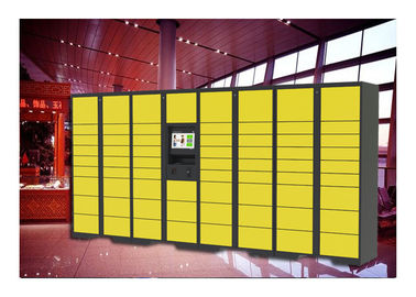Armadio locativo pubblico del touch screen per bagagli, armadi di stoccaggio dell'impronta digitale per il salotto